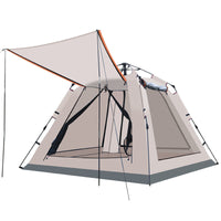 Automatic Pop-Up Camping Tent for Outdoor Activities, Sun Protection, and Rainproof
