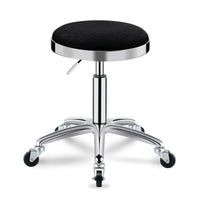 Adjustable Swivel Stool with Wheels for Salon, Bar, Home, or Lab