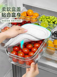 Jia Bang Shou Refrigerator Food Storage Container Microwaveable Lunch Box with Lid