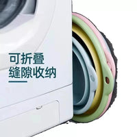 Collapsible Portable Wash Basin for Travel, Dorm, and Home Use - Large Folding Bucket