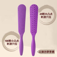 Meridian Patting Stick Silicone Massager for Neck and Back