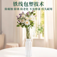 Plant Support Stakes for Amaryllis and Floral Arrangements, Coated Iron Garden Plant Support Rods