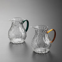 Chinese Style Heat-Resistant Hammered Glass Gongdao Bei Fairness Cup for Kung Fu Tea Ceremony
