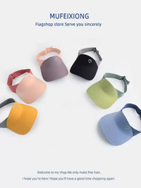Kids' UV Protection Sun Visor Hat for Outdoor Sports & Beach