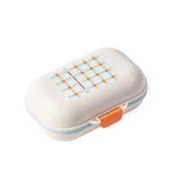 Portable Travel Soap Dish with Lid and Drain for Bathroom and Dorms