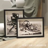 Art Picture Frame for Oil Painting, Sketch, and Artwork Display - Wall Mountable A3/A4/8K Sizes