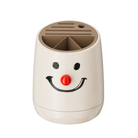 360° Rotating Kitchen Utensil Holder with Knife Block and Chopstick Caddy