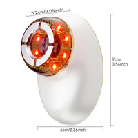 7-Color LED Microcurrent Facial Massager with Vacuum Suction for Lifting & Firming