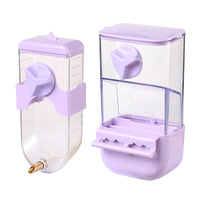 Yuexiaomeng Parrot Automatic Feeder with Husk Separation, Anti-Splash Bird Food Box, Water Dispenser, and Leak-Proof Needle Water Bottle