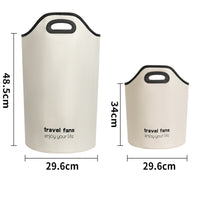 Foldable Foot Spa Bucket for Home and Travel, Portable Insulated Deep Foot Bath for Soaking Ankles and Calves