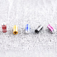 Bicycle Presta Valve Caps Aluminum Alloy Colored Dust Covers for Road Mountain Bikes