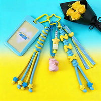 Zhu Zhixin Fan Support Keychain Bag Charm with Photos