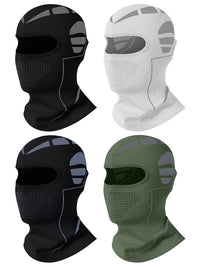 Full Face Thermal Balaclava with Ear Protection, Windproof & Cold-Resistant, Thickened Cycling Neck Gaiter with Mecha Pattern