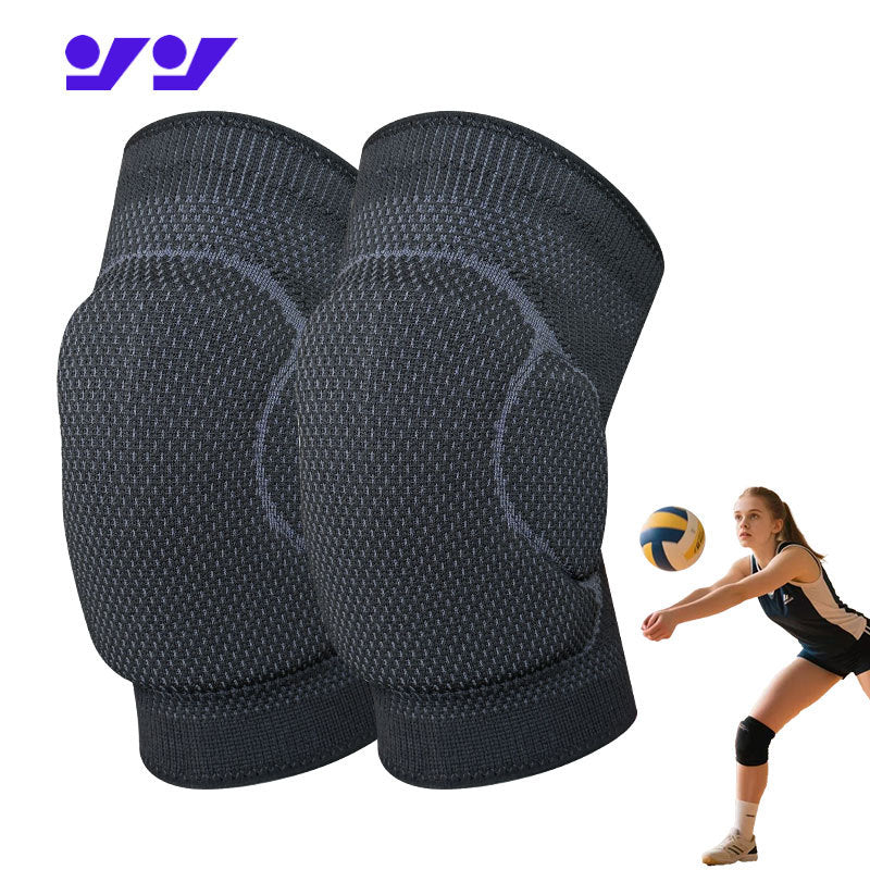 Volleyball Knee Pads Thickened Patella Protector for Roller Skating Sports Anti-Fall Anti-Collision Knee Brace