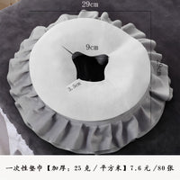 Disposable Massage Table Face Rest Covers, Oil-Proof Beauty Salon Pillow Towels for Spa Beds