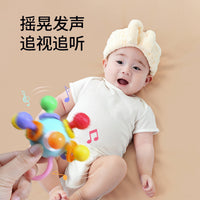 Manhattan Ball Baby Teether Rattle Toy for Infants 0-12 Months
