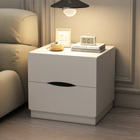 Bedside Storage Cabinet with Drawers and Shelves, Floor-Standing Organizer for Bedroom
