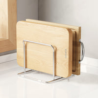304 Stainless Steel Countertop Chopping Board and Pot Lid Holder