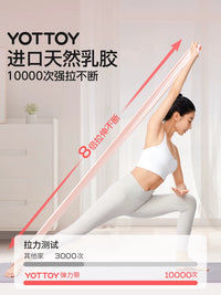 Yoga Resistance Bands for Women - Hip and Glute Workout, Back Stretching, Pilates, Fitness Training