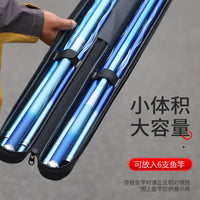 Chuanze 1.25m Fishing Rod Bag Lightweight Waterproof Scratch-Resistant Hard Shell Thickened Large Capacity Fishing Gear Bag