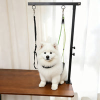 Pet Grooming Adjustable Foldable Stand with Hammock for Dogs and Cats