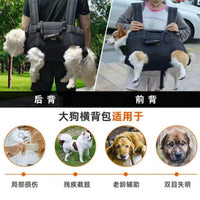 Pet Carrier Backpack for Dogs and Cats - Multi-functional Outdoor Travel Bag with Shoulder Straps