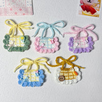 Capybara Lulu Doll Bib Overalls for 10-13cm Cotton Dolls
