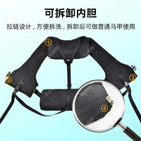 Adult Fishing Life Vest with High Buoyancy for Boating and Sea Fishing