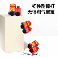 Magnetic Number Train Building Blocks Set for Toddlers, Educational Wooden Toy for Early Learning