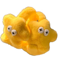 Cute Yellow Star Plush Earmuffs for Women, Winter Cycling Warm Thickened Ear Covers