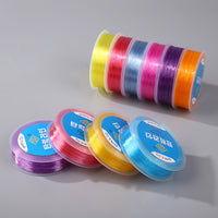 High-Quality Korean Crystal Elastic Thread TPU DIY Colored Beading Wire Jewelry Accessories