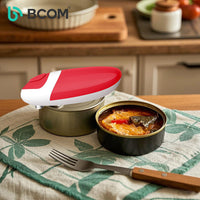 Automatic Electric Can Opener with Magnetic Lid Holder
