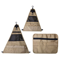 Portable Outdoor Camping Cutlery Storage Bag BBQ Cookware Hanging Organizer