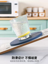 Silicone Heat Resistant Table Mat for Hot Pots and Pans, Thickened Non-Slip Trivet for Dining Tables