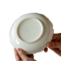 Floral Scalloped Teapot Tray for Kung Fu Tea Set
