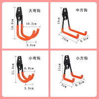 Heavy-Duty Garage Storage Hooks for Bicycles and Tools, Wall Mount Utility Hooks for Garden and Warehouse Organization