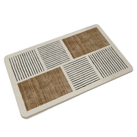 Japanese Wabi-Sabi Style Diatomaceous Earth Bath Mat, Absorbent Non-Slip Shower Room Mat
