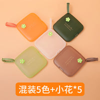 Portable Mask Storage Box with Hanging Loop, Dustproof and Lightweight