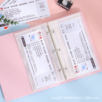 A6 Leather Ticket & Card Holder Album for Collectibles