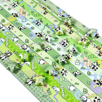 Cute Panda Star Pattern Double-Sided Origami Paper for Lucky Stars