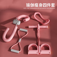 2025 Women's Yoga Resistance Band Set for Fitness Training and Stretching