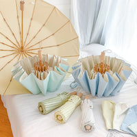High-End 16-Rib UV Protection Folding Umbrella for Sun and Rain