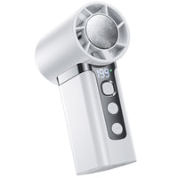 Mini Portable Handheld Cooling Fan with Ice Compress Function, Long-Lasting Battery, Rechargeable