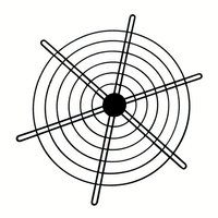 8cm Metal Fan Guard for Cooling Fans and Air Conditioners