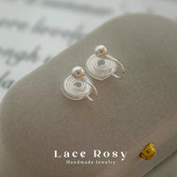 Lace Clip-On Earring Converter for Non-Pierced Ears, DIY Invisible Universal Accessory