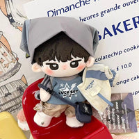 20cm Cotton Doll Clothes Set - Sweet & Casual Outfits for Plush Dolls