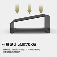 Under Desk Footrest for Office and Home, Ergonomic Angled Foot Stool for Comfort and Posture Support