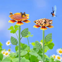 Petal Bird Feeder for Outdoor Garden Decor