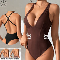 Women's Backless Shapewear Bodysuit Tummy Control Butt Lifter