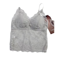 Women's Thin Strap Lace Bralette with Built-in Padded Back